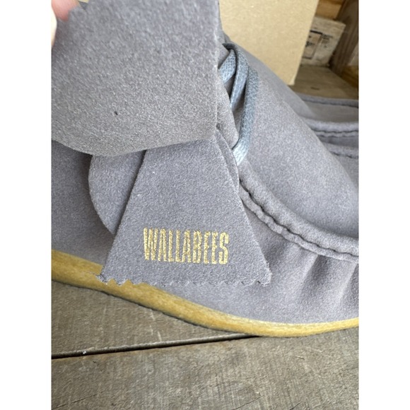 [26165991] MENS CLARKS Original WALLABEE Size‎ 11M Made In Portugal Excellent - Picture 6 of 16